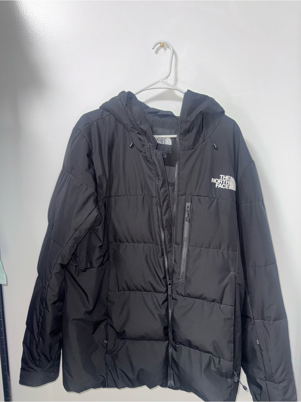The North Face Men’s Black Hooded Puffer Jacket